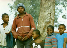Kinder aus einem Township bei Johannesburg
